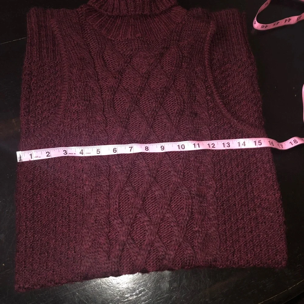 NWT American Eagle  Sleeveless Cable  Sweater Dress - Picture 6 of 6